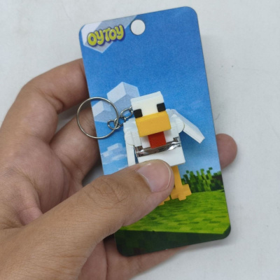 Брелок 3D друк Minecraft Chicken/ Курка OYTOY 1009000