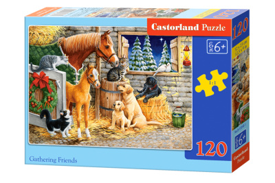 Пазли Конюшня, 120 ел Castorland В-13340