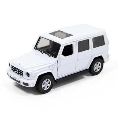 Металева машинка Mercedes-Benz G350 (білий) TechnoDrive 250275