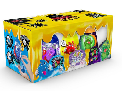 Набір слайм 4 в 1 укр Dankotoys SLM-14-01U