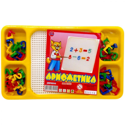 Мозаїка „Арифметика” ЖОВТИЙ (вчимося рахувати) Промтекс 4024