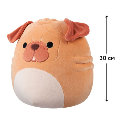 Мʼяка іграшка Squishmallows: Шарпей Мортон (30 см) Squishmallows SQCR05501