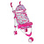Коляска для ляльок Хмарки, рожева TK Group TK2025