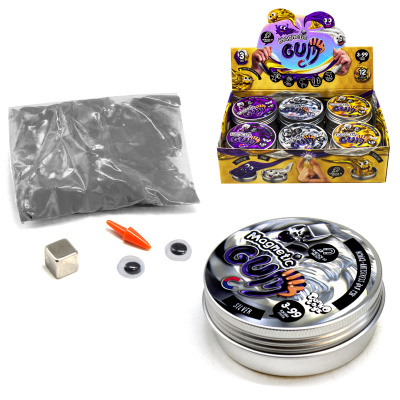 Магнітна жуйка для рук, срібляста (укр) Dankotoys MgGUM-01-02U