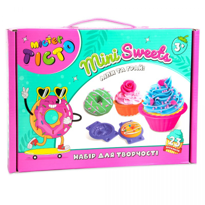 Набір для творчості Містер тісто: Mini Sweets (укр) Strateg 41008