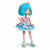 Лялька 4SF Manga Dolls серії Hello Kitty Красуня Пінк 4SF Manga Dolls HKTF0300 Лялька 4SF Manga Dolls серії Hello Kitty Красуня Пінк 4SF Manga Dolls HKTF0300
