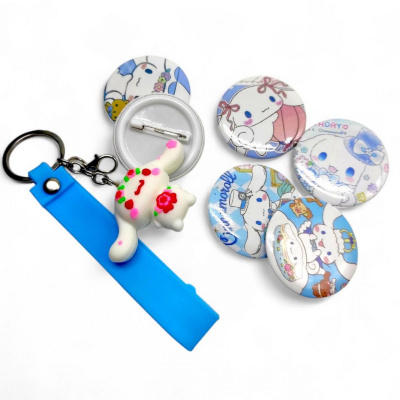 Рюкзак шкільний Sanrio/Санріо. Cinnamoroll/Сінаморол, 31×41×15 см (БЛАКИТНИЙ) MIC C72850