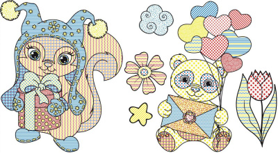 Водні розмальовки Чарівний подарунок (укр) Crystal Book F00023112