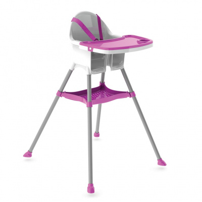 Стільчик для годування, рожевий Doloni 03220/3