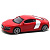 Машинка металева Спорткар, червоний (вид 1) Bburago 18-30010B