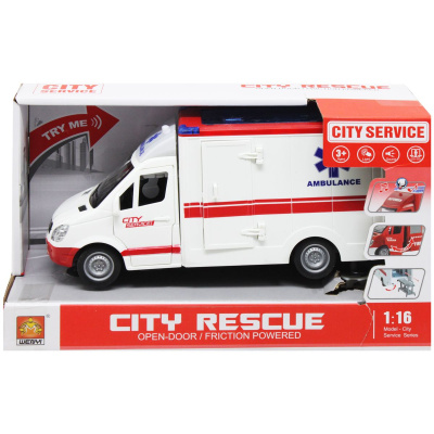 Машина служби порятунку Defender, біла MiC WY597A/B