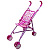 Коляска-тростина Ведмедики (РОЖЕВА) MIC 9302W