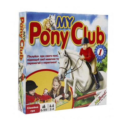 Настільна сімейна гра My Pony Club, укр JoyBand 16400