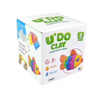Набір для творчості Рибка UʼDO Clay Strateg 30748