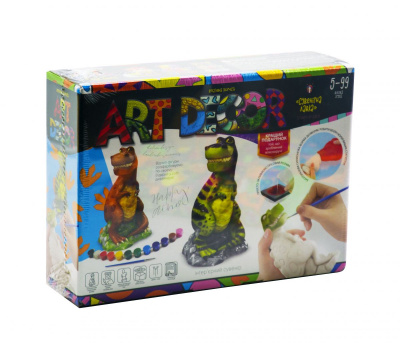 Набір для творчості Art Decor: Динозавр (укр) Dankotoys ARTD-01-04U