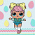 Картина по номерах для дітей L.O.L. Surprise! Spring Bling DAWN 30х30 см МІС KHO1226