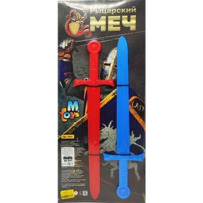 Набір Лицарський меч, червоний і синій M.Toys 19231