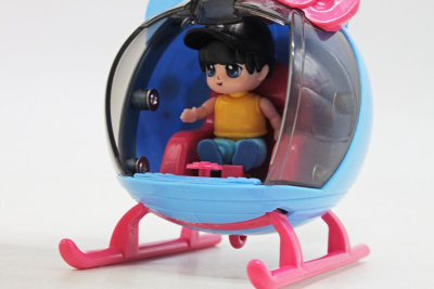 Вертоліт з лялькою Little Pilot (блакитний) MIC G0028
