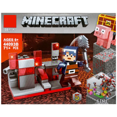 Дитячий конструктор "Minecraft" 44093B-5, 71 деталь