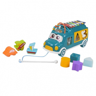 Автобус - сортер (бірюзовий) MIC HE8023