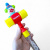 Бульбашки мильні Bubble World з молоточком (ЧЕРВОНО-ЖОВТИЙ) MIC TP302