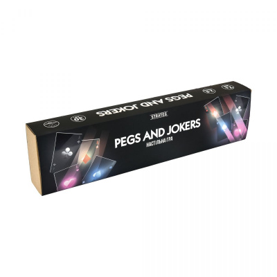 Настільна гра Pegs and Jokers, укр Strateg 30348