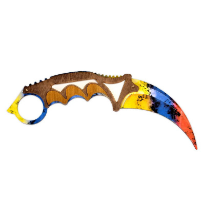 Ніж Керамбіт з CS GO (Marble fade) Сувенир-Декор KAR-R