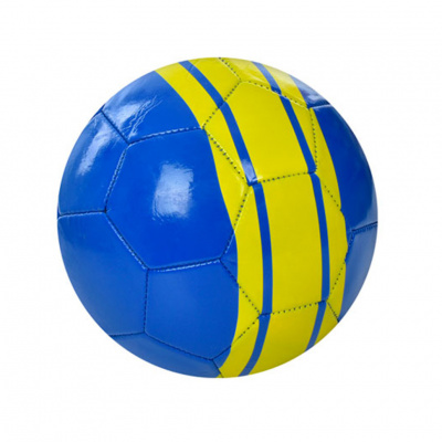 М'яч футбольний EV-3381(Blue) розмір 5, ПВХ 1,8 мм, 300-320 г