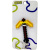 Брелок (3D друк) Minecraft Pickaxe Tool / Кайло Keychain, Золотий OYTOY 1030110