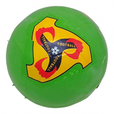 Мʼяч футбольний, гумовий №4 (зелений) MIC FB24364