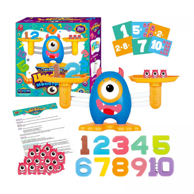 Балансир Цифро Монстрики, 3 рівні складності, в коробці 4FUN Game Club 27977