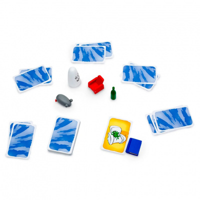 Настільна гра "Привид Розумака" R005UA 60 карток, 5 предметів