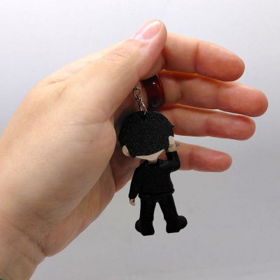 3D Брелоки HERO K-POP BTS Чон Джонгу́к / СПІВАК БТС Jeon Jeongkuk, KEYCHAIN, 3D друк OYTOY 04041100
