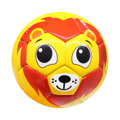 М`ячик футбольний №2 Лев (жовтий) MiC BT-FB-0302