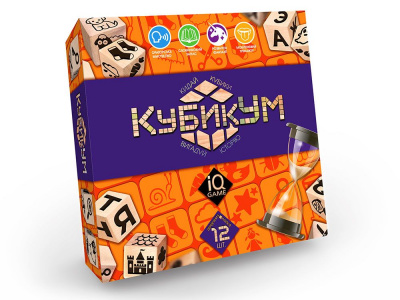 Настільна гра КубікУм (укр) Dankotoys G-KU-01U
