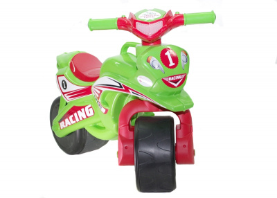 Мотоцикл-каталка Спорт (салатовий) музичний Doloni 0139/5