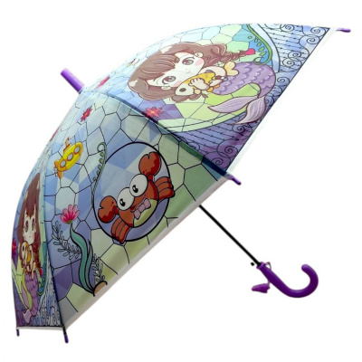 Парасолька тростина; висота - 70 см; діаметр купола - 80 см, (фіолетова) MIC C68527