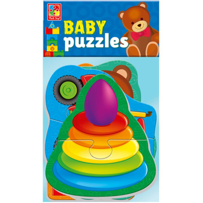 Мʼякі бебі пазли Малюк зможе: Іграшки Vladi Toys VT1106-94
