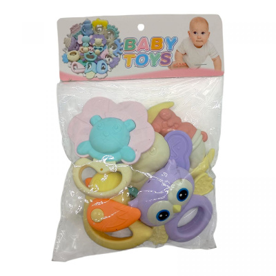 Набір брязкалець 5 штук в пакеті Baby Toys 031