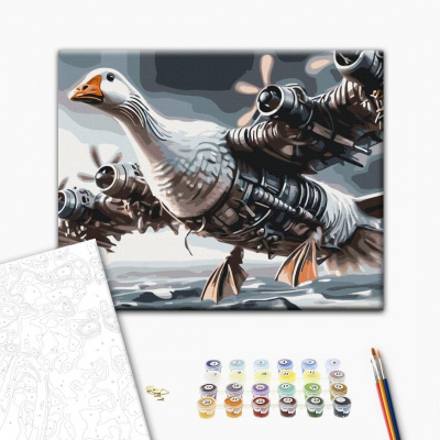 Картина по номерам Bombogini gusini 40x50 см. Brushme BS54389