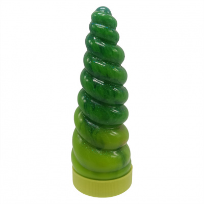 В'язка маса "Unicorn Slime" UNS-02-01U, густий лизун Green-Yellow