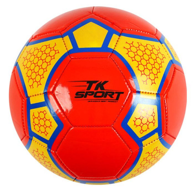 Мʼяч футбольний, розмір номер 5 (червоний) MIC C60506