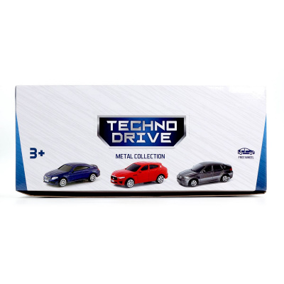 Машинка пластикова Techno Drive (мікс) TechnoDrive 250348U