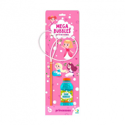 Мильні бульбашки Mega Bubbles Принцес. Об’єм 450 мл Dodo 300245