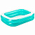 Надувний басейн сімейний 54005(Green) прямокутний 201 x 150 x 51 см 450 л