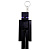 3D Брелоки MINECRAFT / МАЙНКРАФТ ENDERMAN/ ЕНДЕРМЕН KEYCHAI, 3D друк OYTOY 01001100