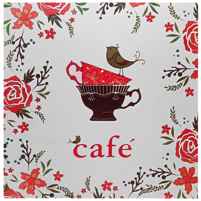 Розмальовка антистрес "Café" GDM-006, 12 листів