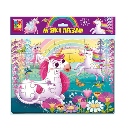 М'які пазли Едінрог А4, 35 ел Vladi Toys VT1102-34