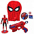 Дитячий набір Людина-павук - маска, фігурка, бластер, мʼякі патрони, мішень MIC KA-23-1585