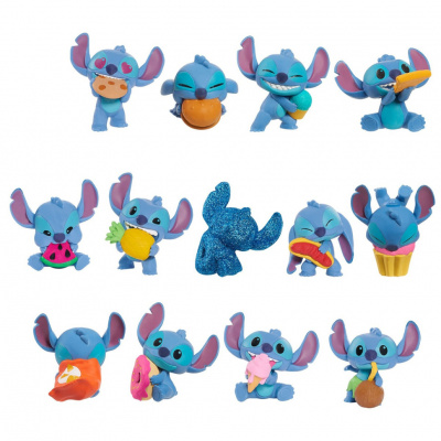 Фігурка-сюрприз у капсулі "Стіч зі смаколиками" STITCH 46288 серії "Feed Me" іграшка 4 см